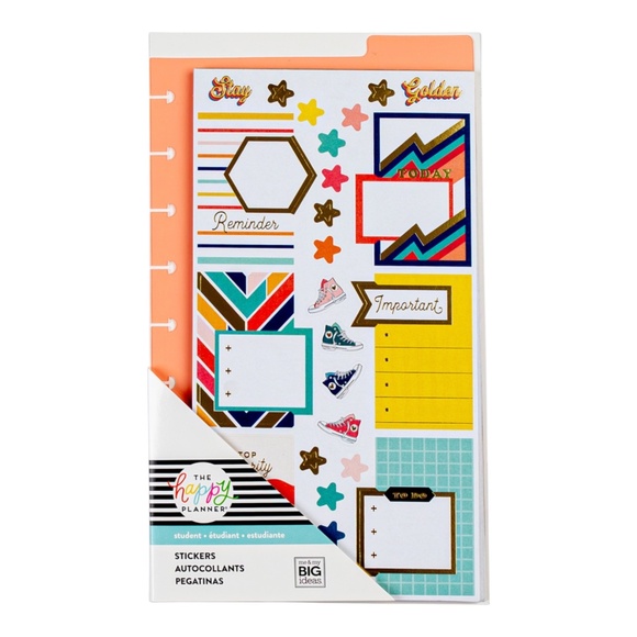 Happy Planner Student Productivity Snap-In Sticker Pack READ - Picture 2 of 4